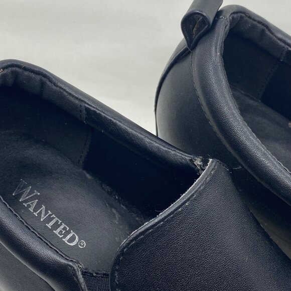 WOMEN'S POCONO BLACK SLIP ON HIDDEN WEDGE CASUAL SHOE 7.5 - Picture 3 of 6